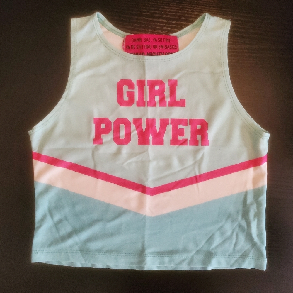 Omighty Cheerleader Crop Top